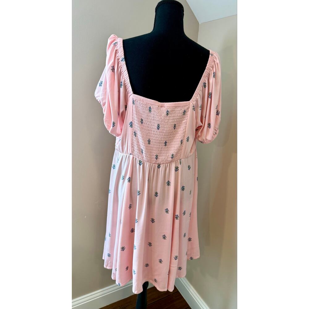 Torrid Mini Stretch Challis Sweetheart Skater Dress
Excellent Condition, Size 1 - Picture 6 of 9